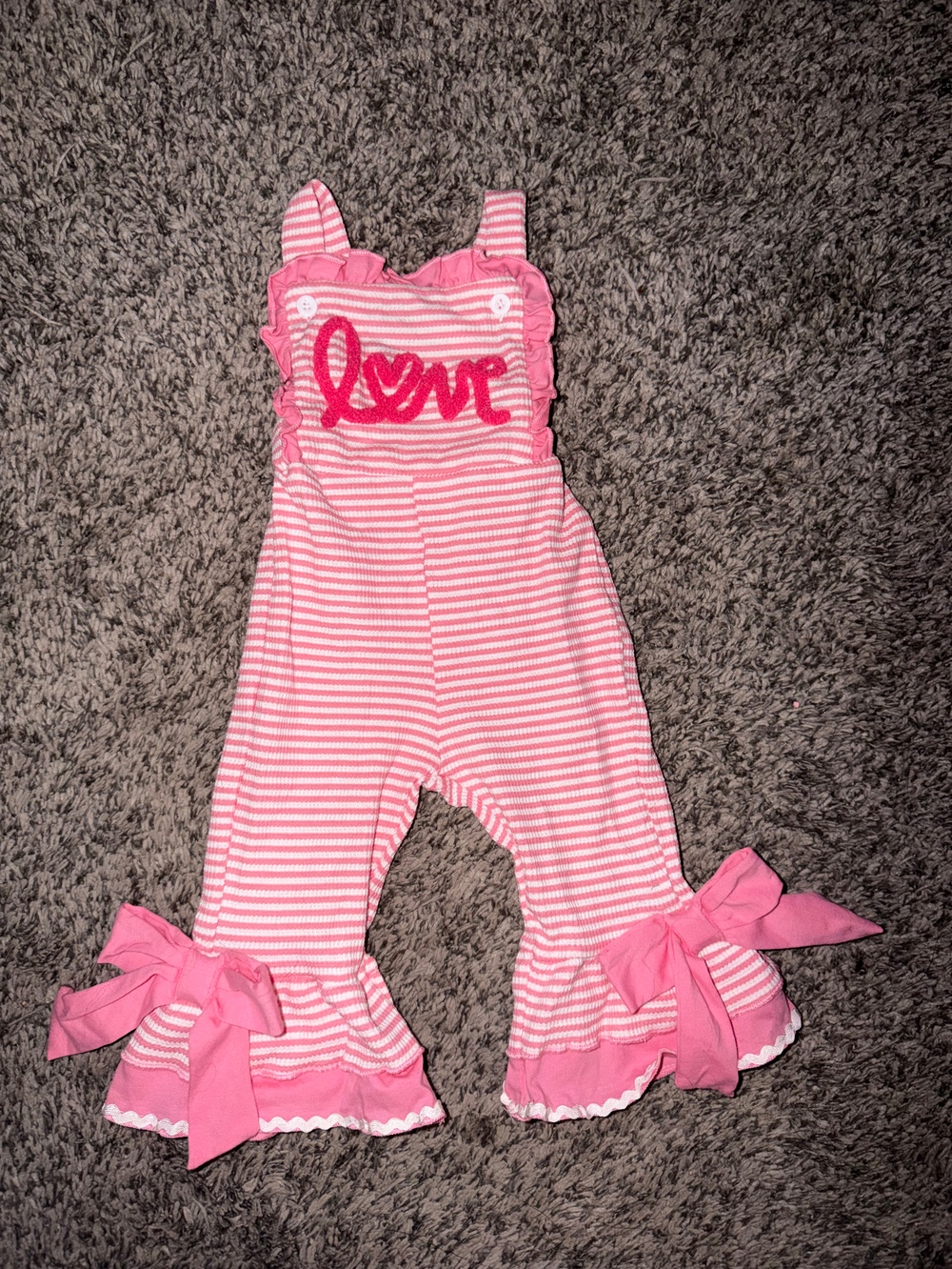 Pink ‘love’ Jumpsuit